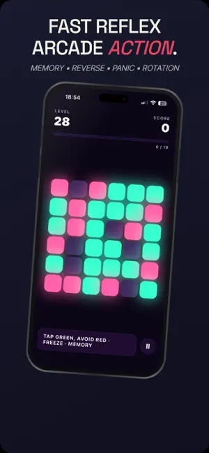 Don’t Touch Red: Reflex Rush screenshot 2