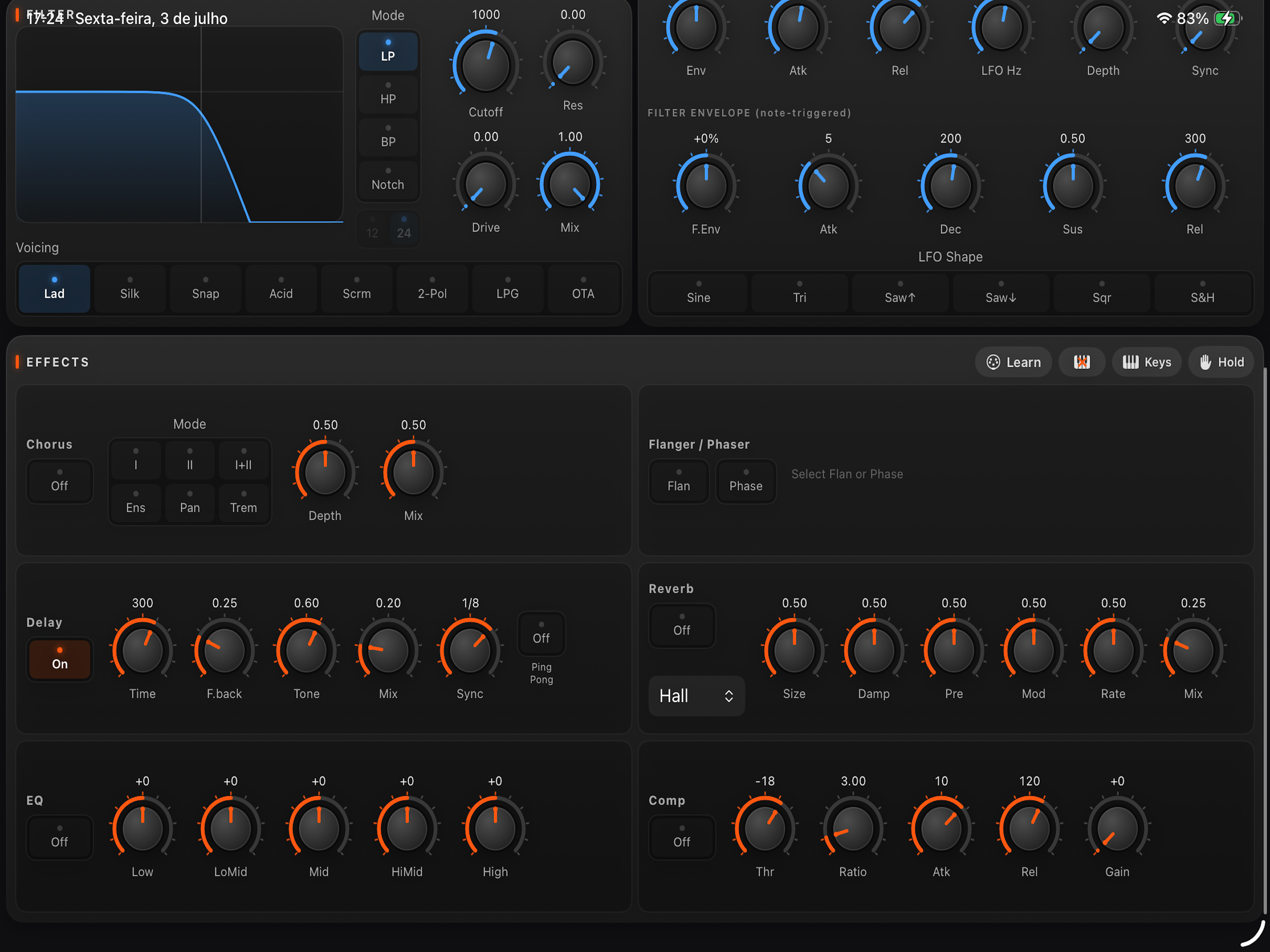 Tonic Synth screenshot 6