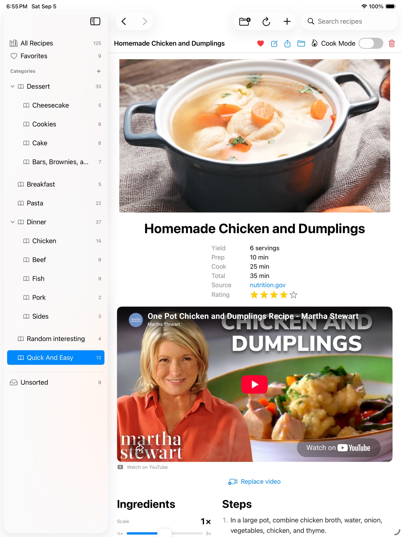 Screenshot 6 of Cooking Library