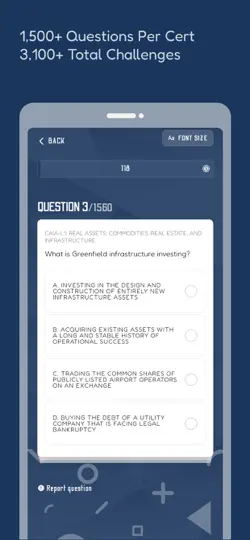 CAIA Alternative Prep: With AI iPhone Screenshot 3