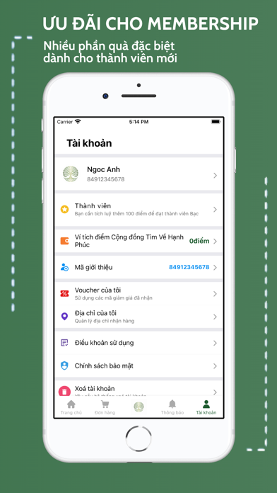 App screenshot