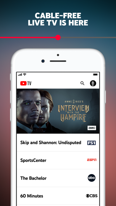 YouTube TV Screenshot 1 - AppWisp.com YouTube TV Screenshot 1 - AppWisp.com