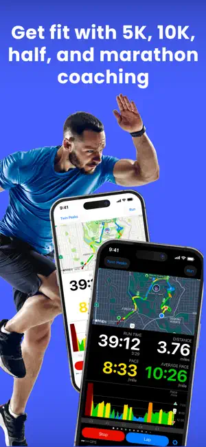 5K Runmeter Run Walk Training screenshot 1