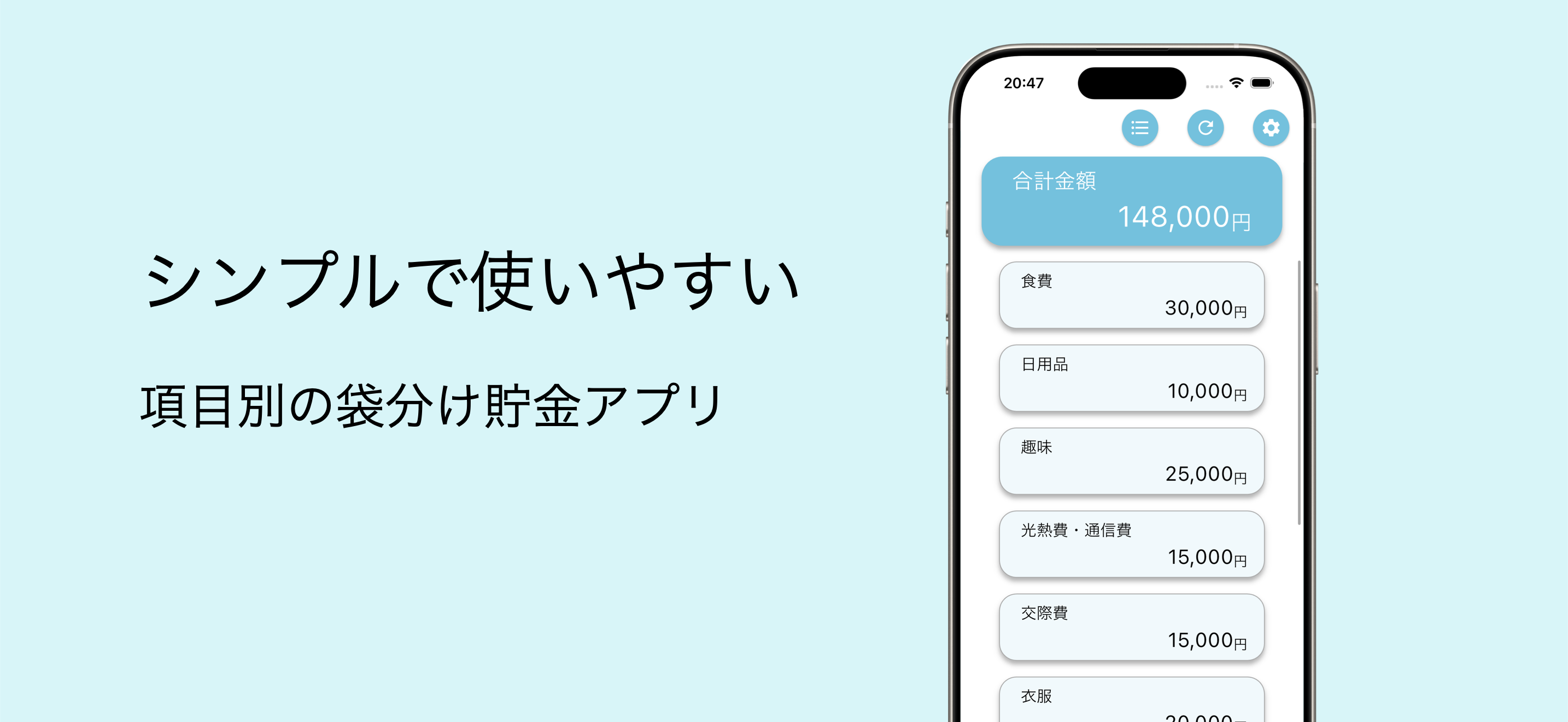 袋分け貯金
