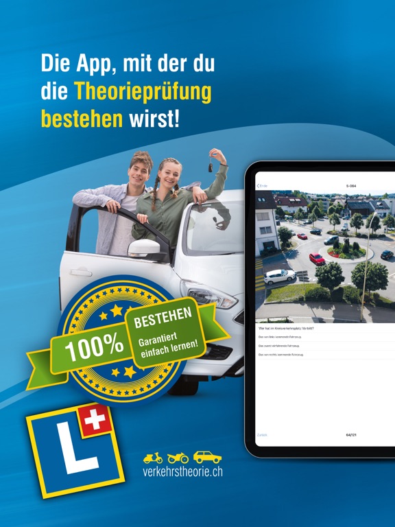 Auto Theorie Code iPad app afbeelding 1
