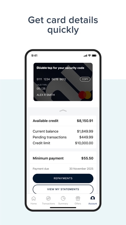 humm®90 Platinum Mastercard®