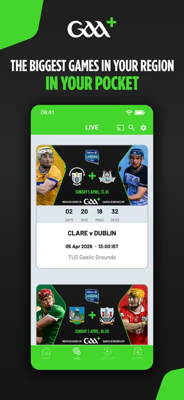 GAA+: Watch Live GAA screenshot 1 of 4