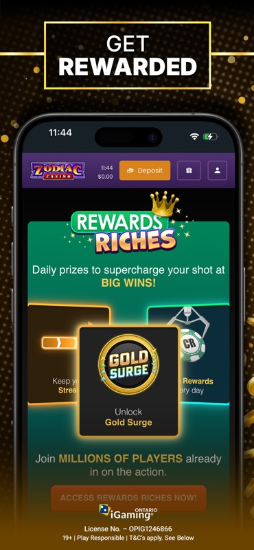 Zodiac Casino Ontario screenshot 3