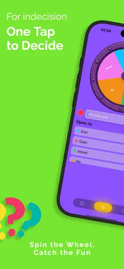 Rando: Spin, Flip Coin, Dice iPhone Ekran Görüntüsü 2