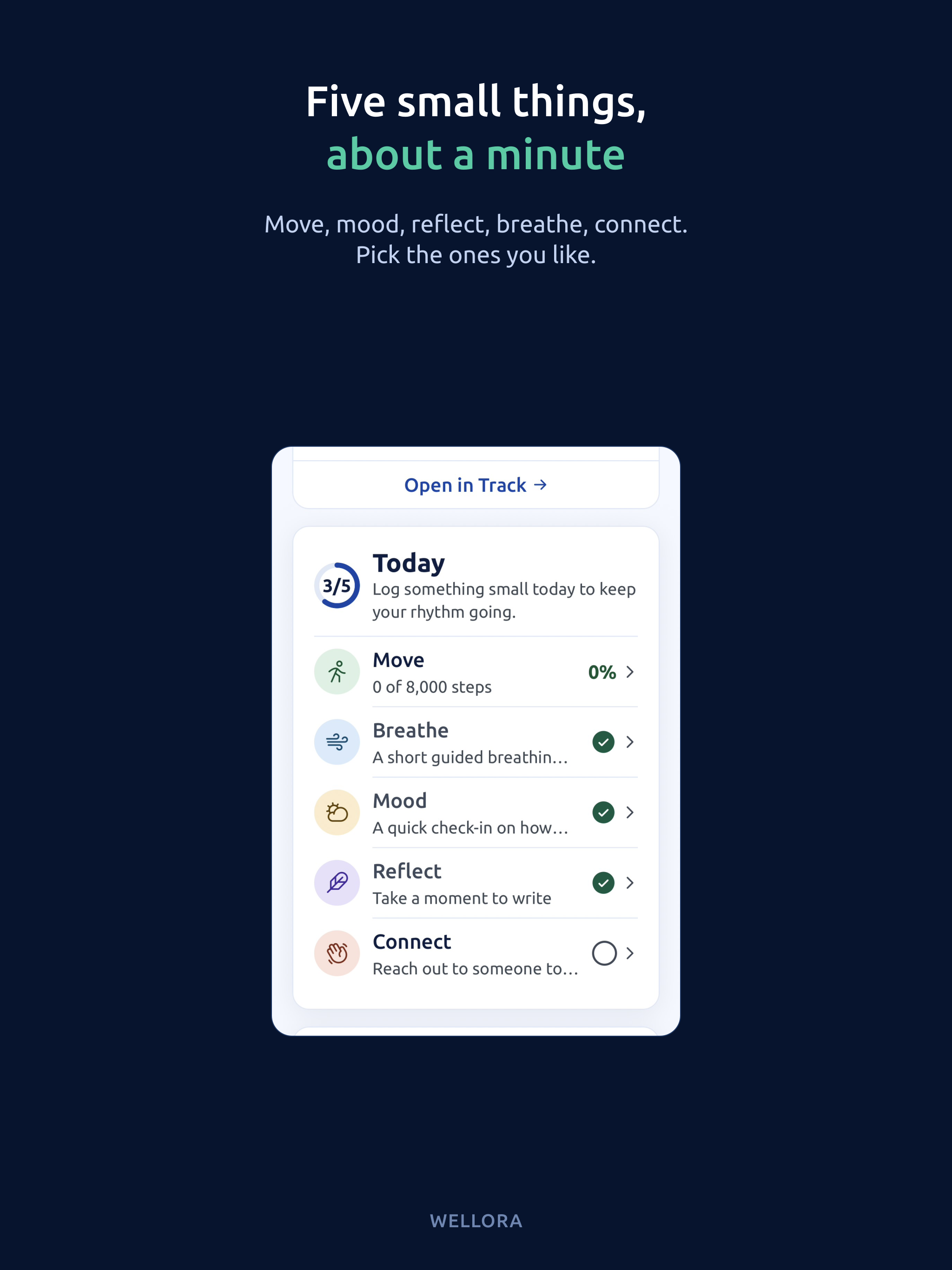 Wellora: Daily Wellness screenshot 7