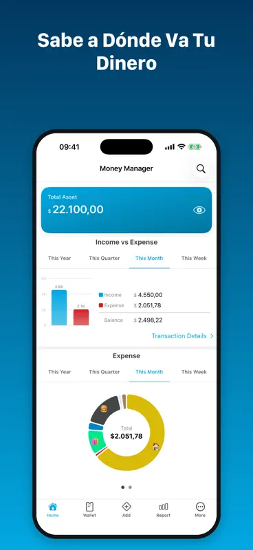 MoneyMan: Control de Gastos screenshot 1 of 8