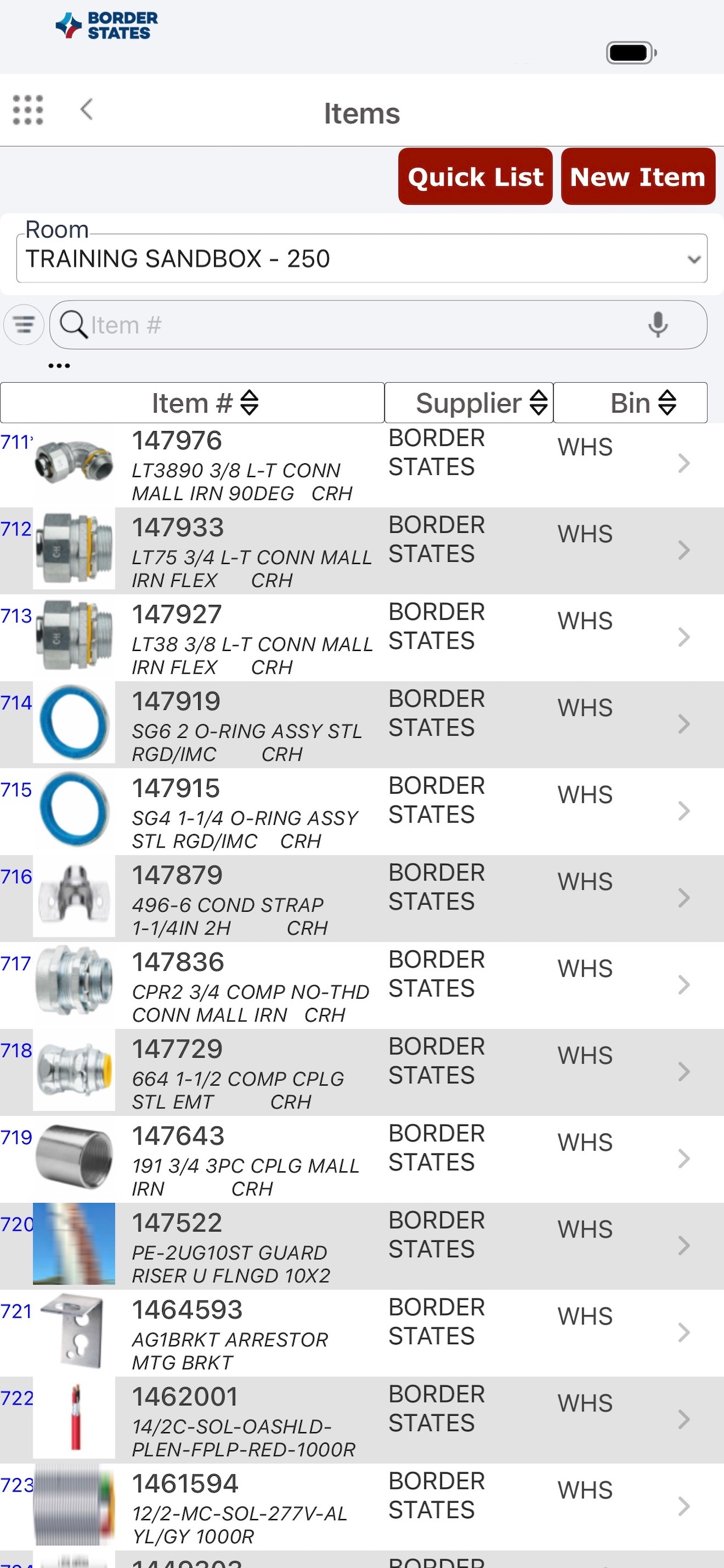 Border States VMI