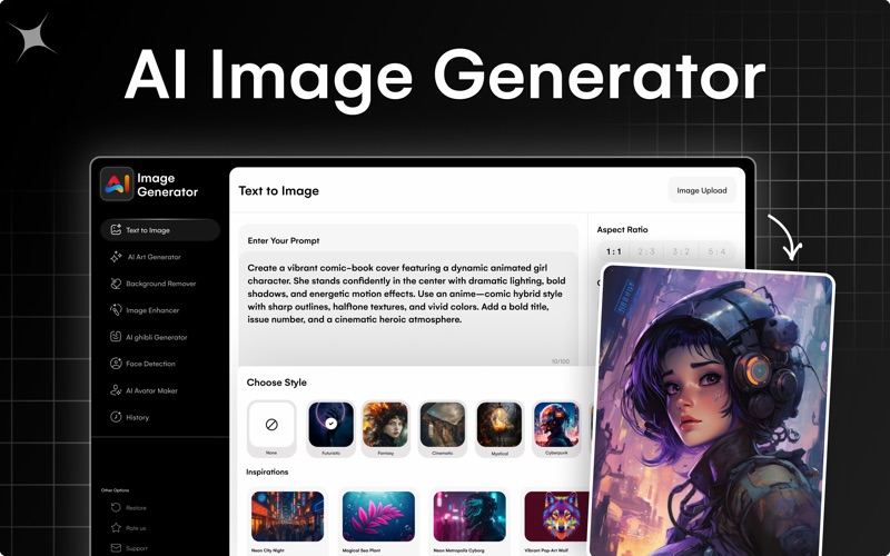 App screenshot