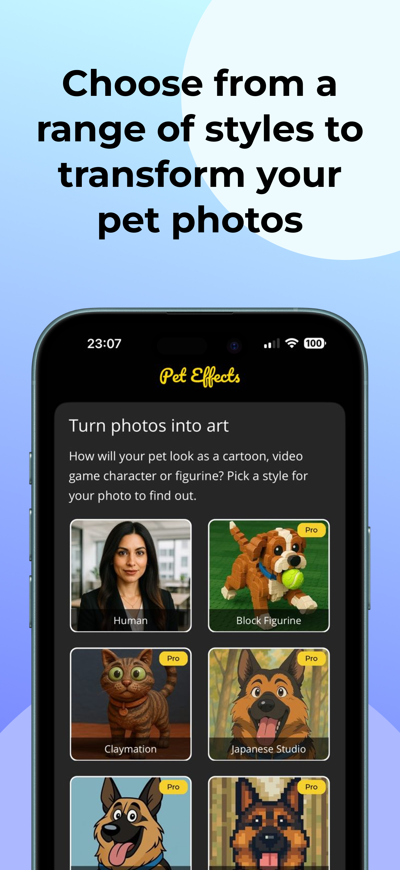 Pet Effects - AI pet cartoons
