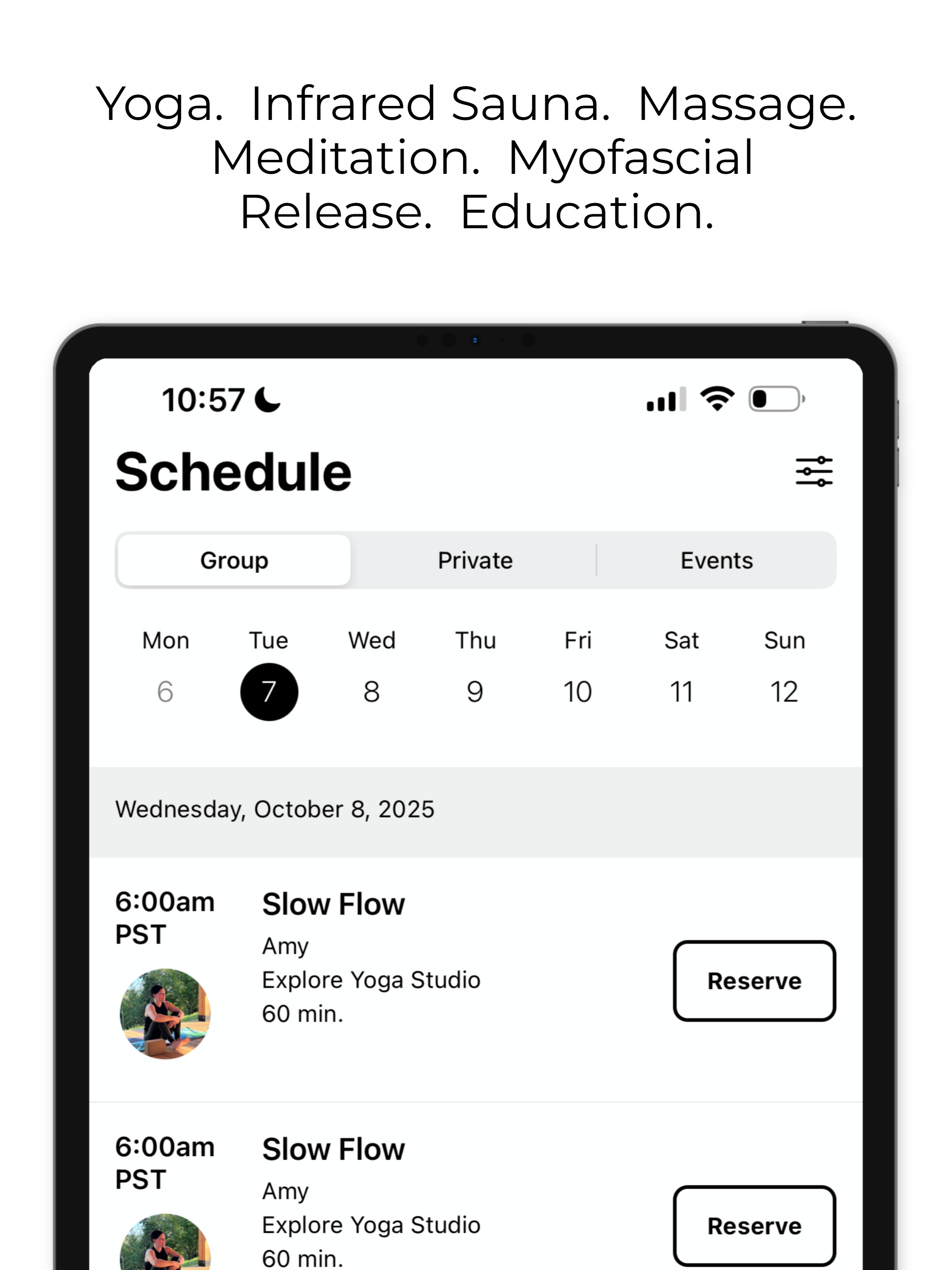Explore Yoga Studio screenshot 7