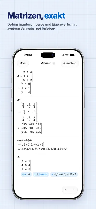 PocketCAS Mathematik-Rechner screenshot 8 of 10