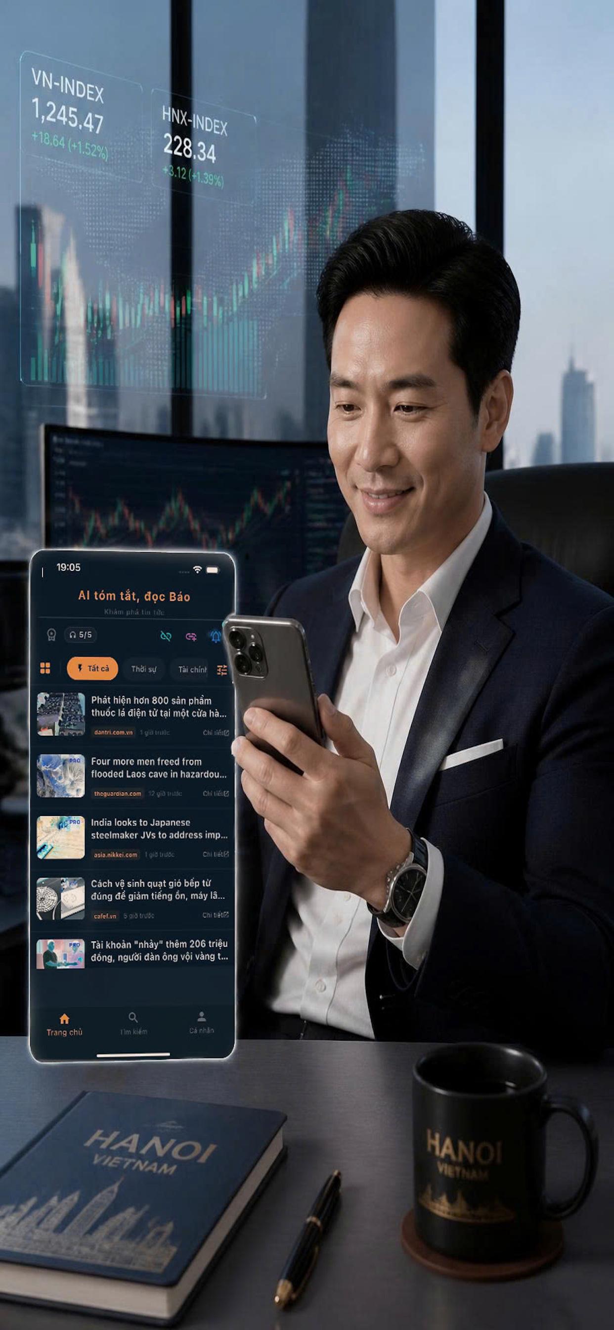 Readify: Nghe tin tức, báo AI screenshot 2
