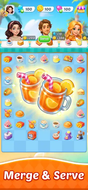 Magic Beach : Merge Story screenshot 2