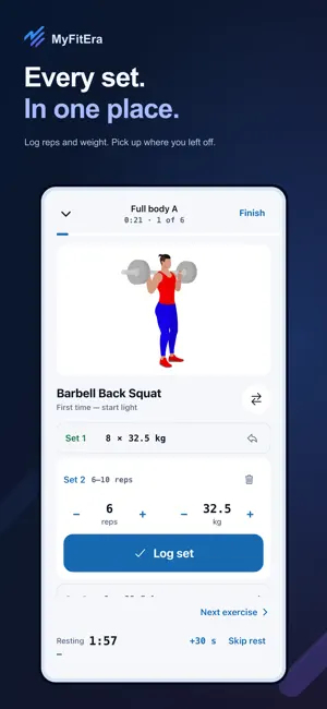 MyFitEra: Workout & AI Coach screenshot 3