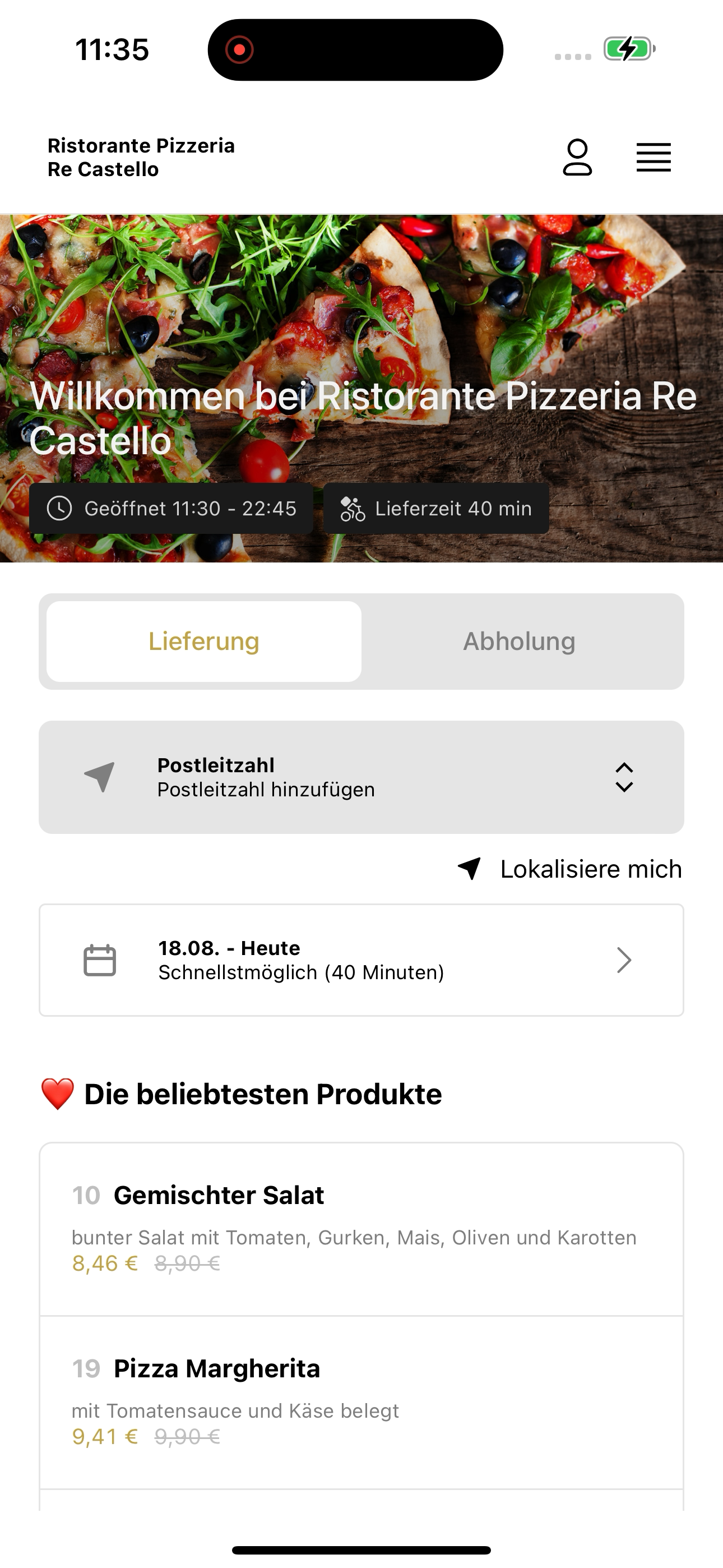 Pizzeria Re Castello screenshot 5