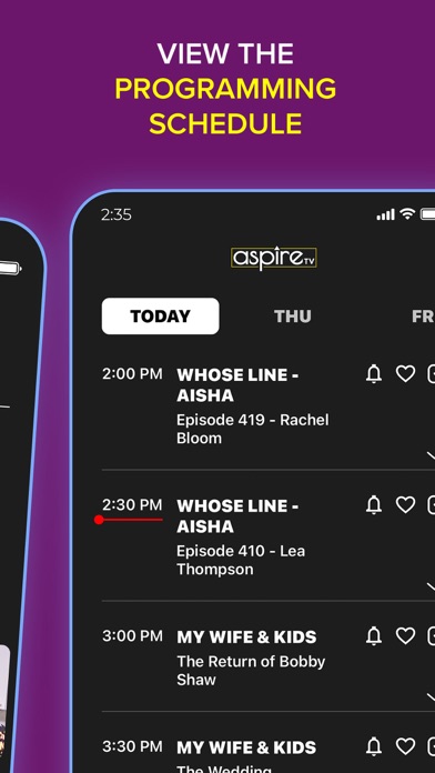aspireTV Screenshot