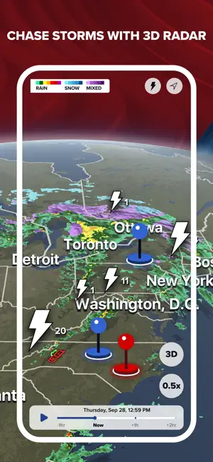 FOX Weather: Daily Forecasts iPhone screenshot 2