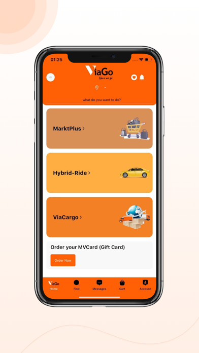 Viago Customer Screenshot