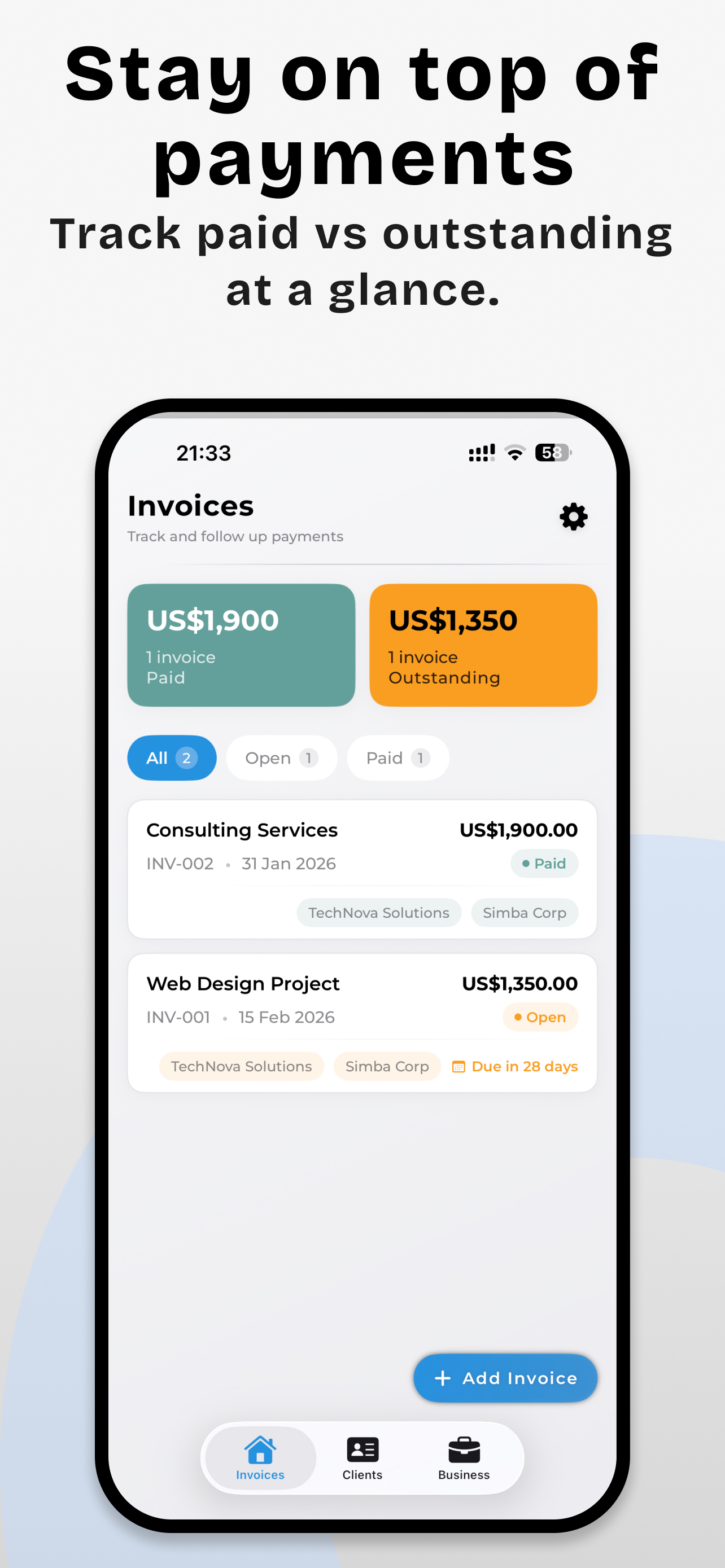 Invoice Maker: InvoicePay