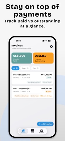 Invoice Maker: InvoicePay Screenshot 3 of 5