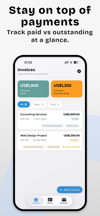 Invoice Maker: InvoicePay Screenshot 3 of 5