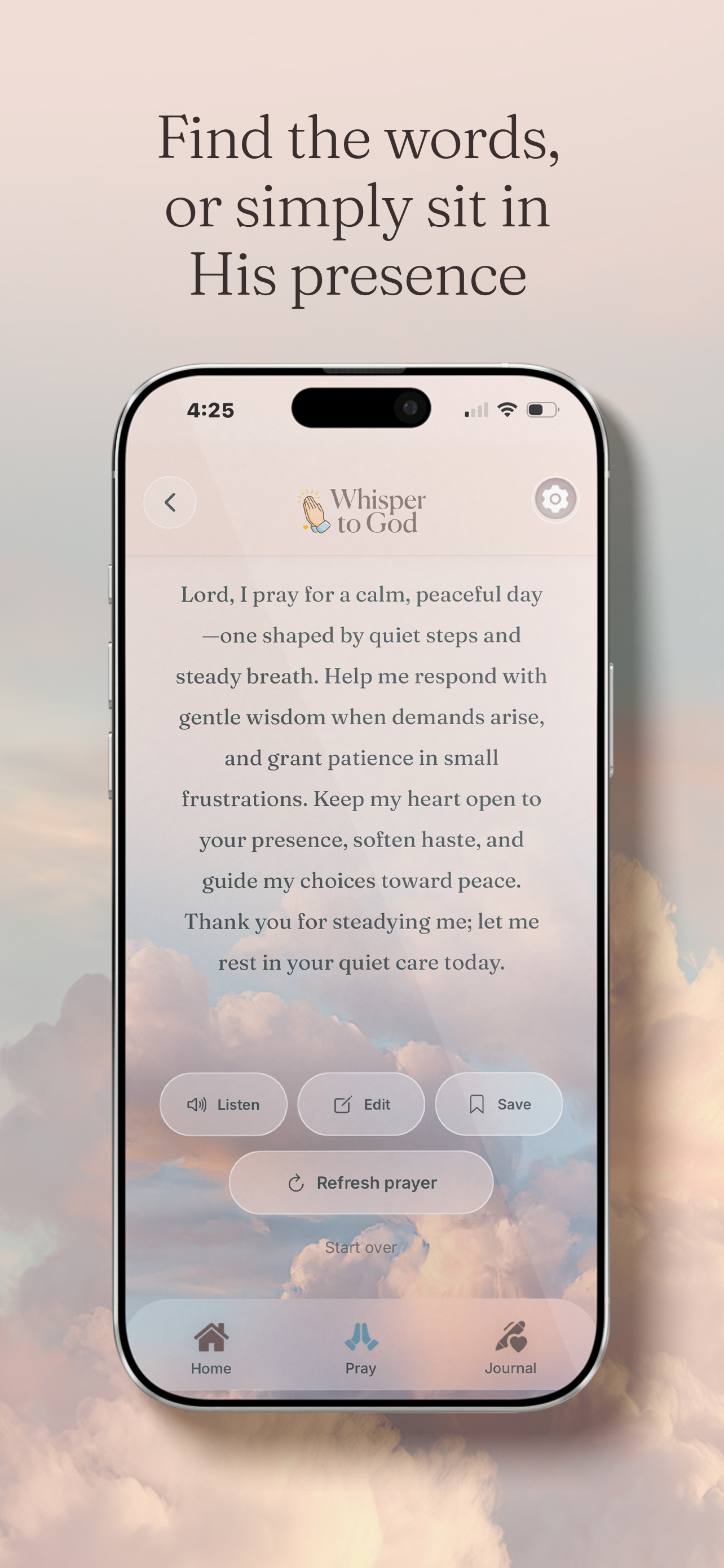Whisper to God