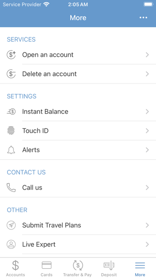HPB Mobile Screenshot