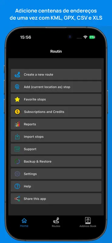 Routin Route Planner screenshot 1 of 8