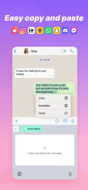 RizzPlus: AI Dating Keyboard screenshot 3