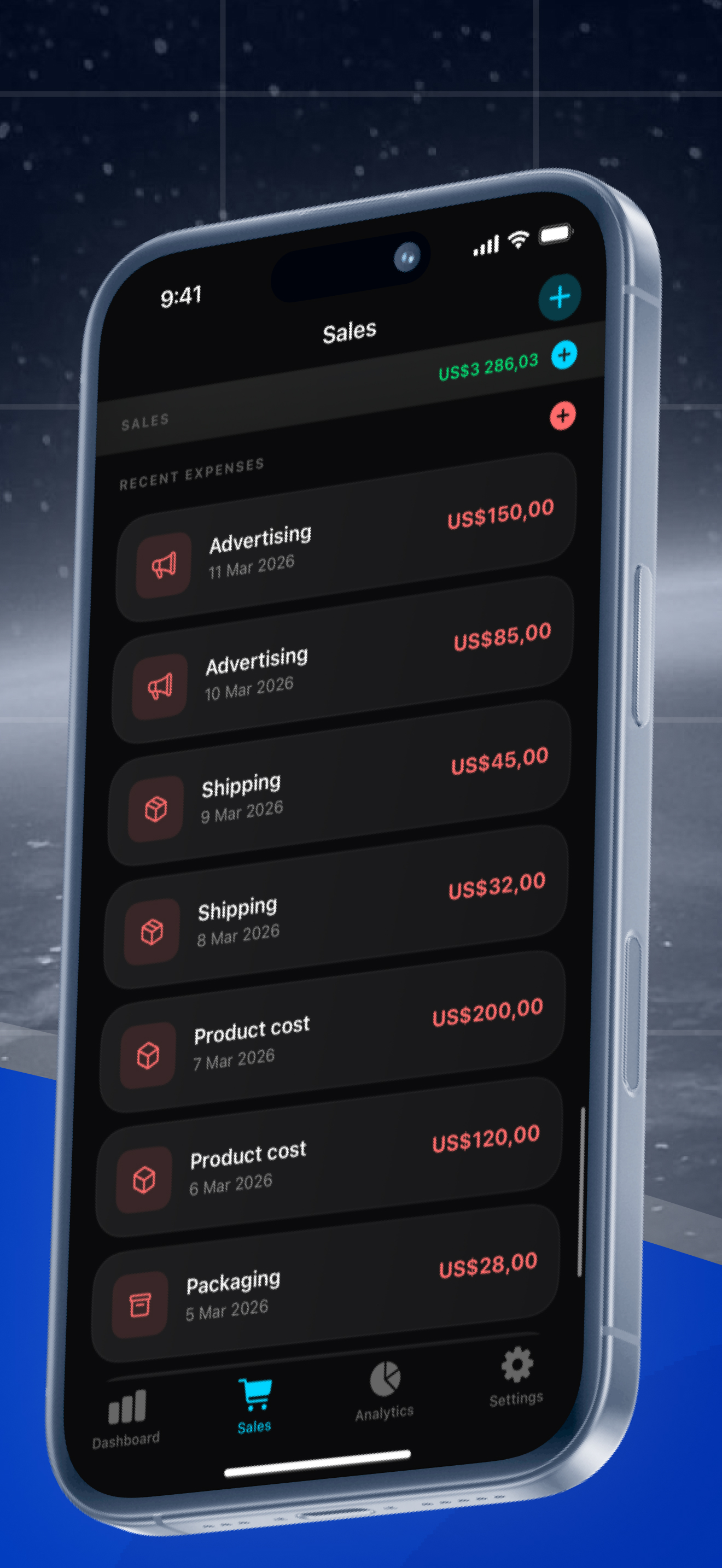 PlseRev:nu Revenue Log