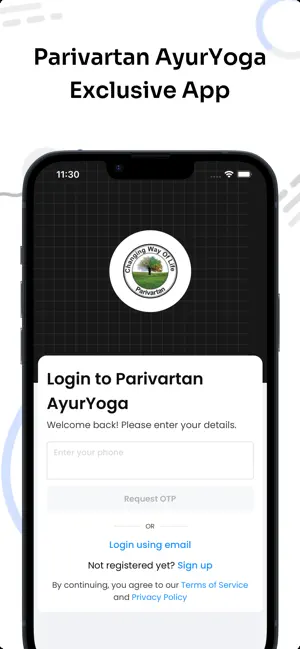 Parivartan AyurYoga screenshot 1