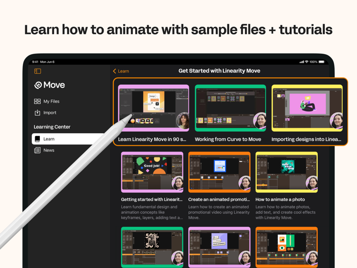 Linearity Move Motion Graphics