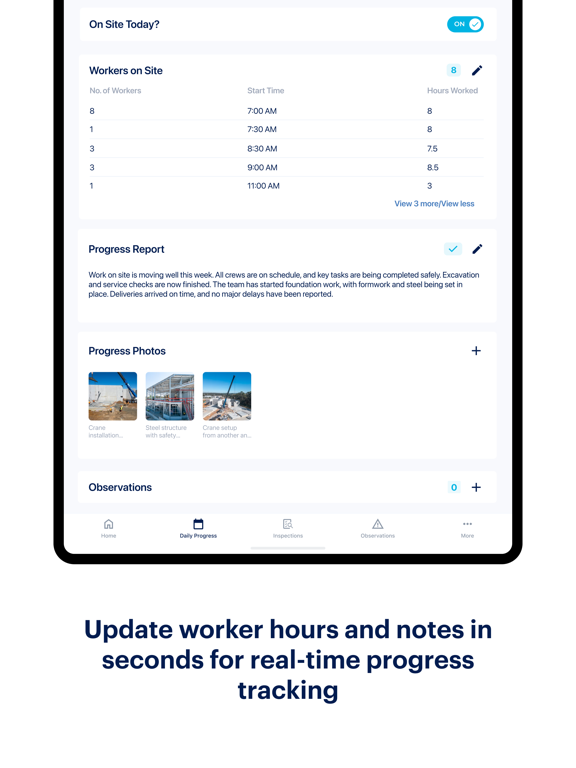 Screenshot #5 pour HammerTech Mobile