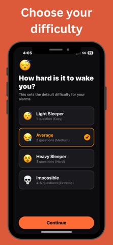Alarma Karma: Wake Up Smarter screenshot