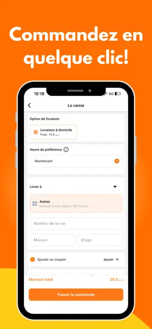 CapsaFood - Livraison de repas screenshot 4