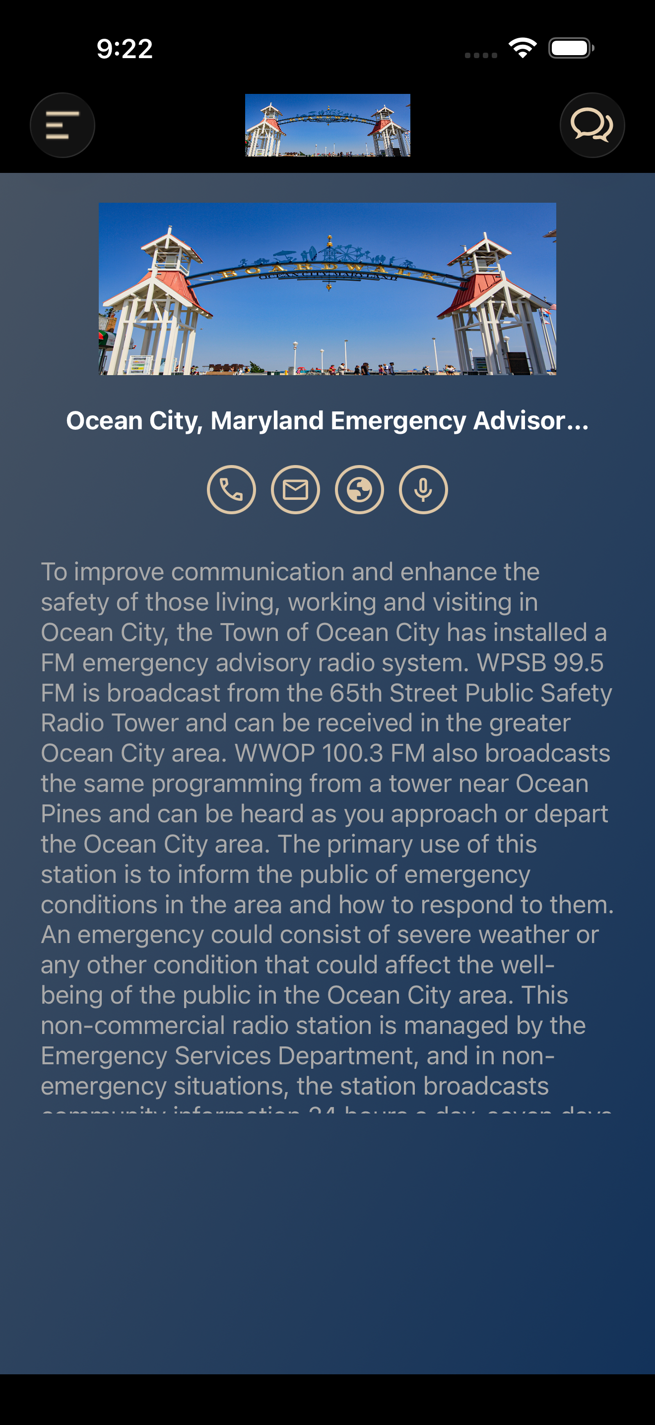 99.5 WPSB screenshot 3