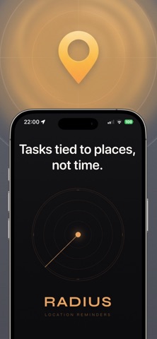 Radius: Location Reminders screenshot