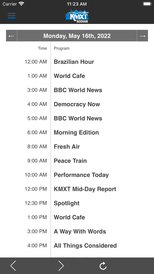 #7. KMXT (iOS) 由: Kodiak Public Broadcasting Corporation