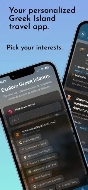 Greek Island Guide - Trip Plan screenshot 1