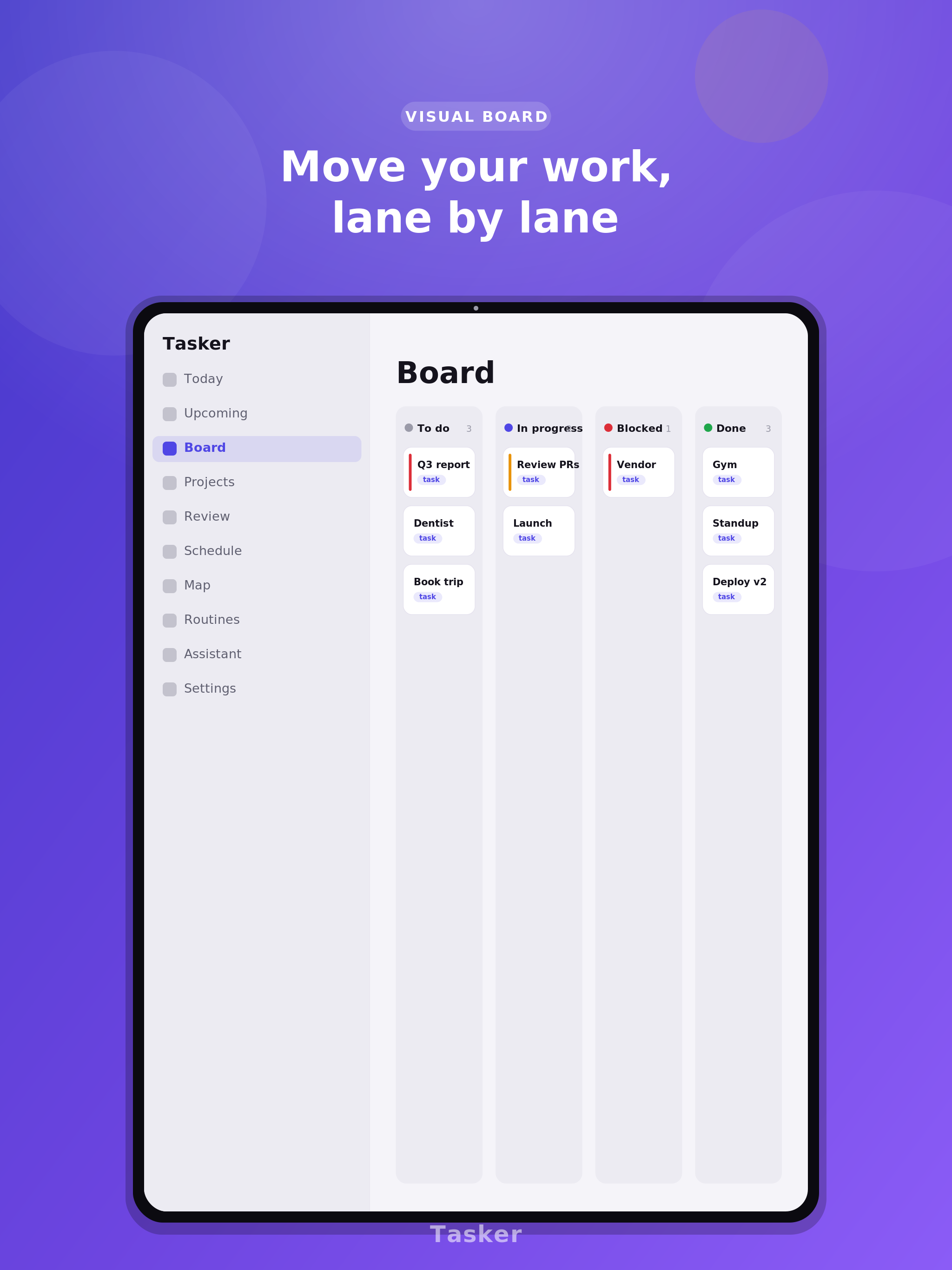 Tasker: To-Do List & Planner