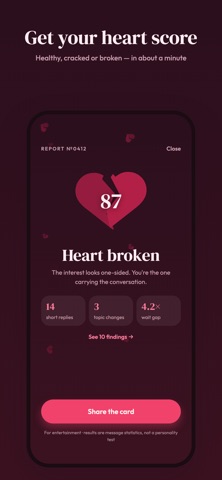 HeartCheck: Red Flag Scanner Screenshot 2 of 5