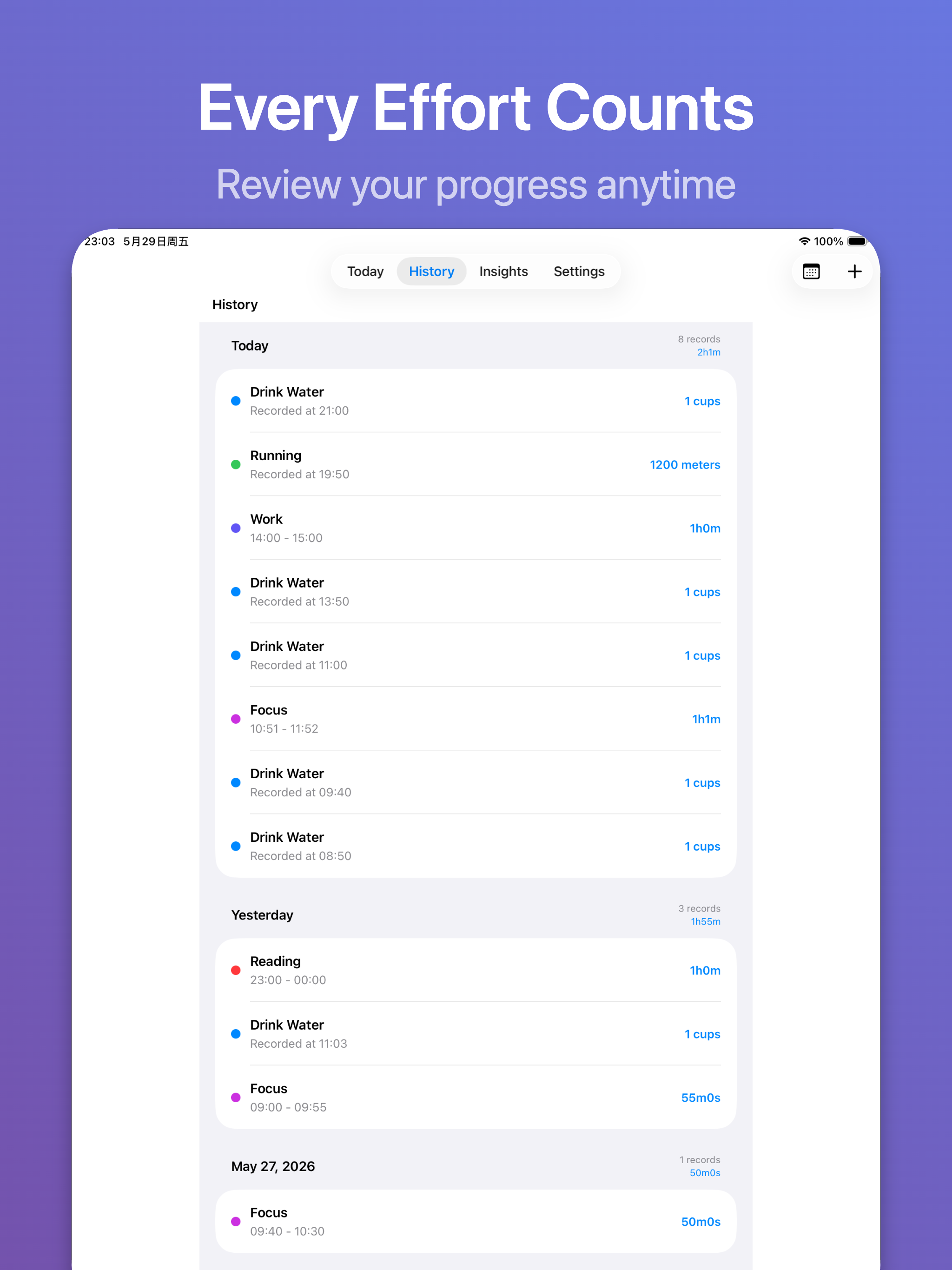 Micro Habit: Routine Tracker