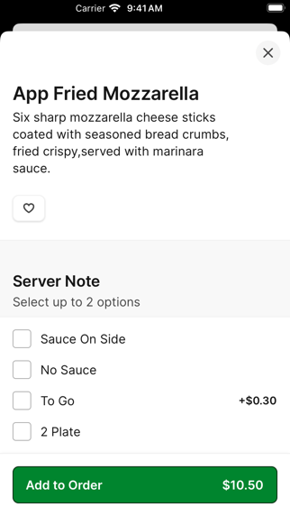 App screenshot