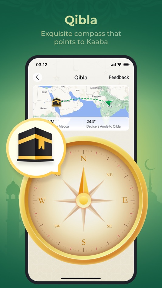 WeMuslim: Athan, Qibla&Quran - 2.2.0 - (iOS)