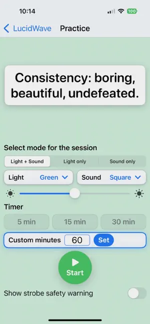 LucidWave: 40Hz Brain Health screenshot 3